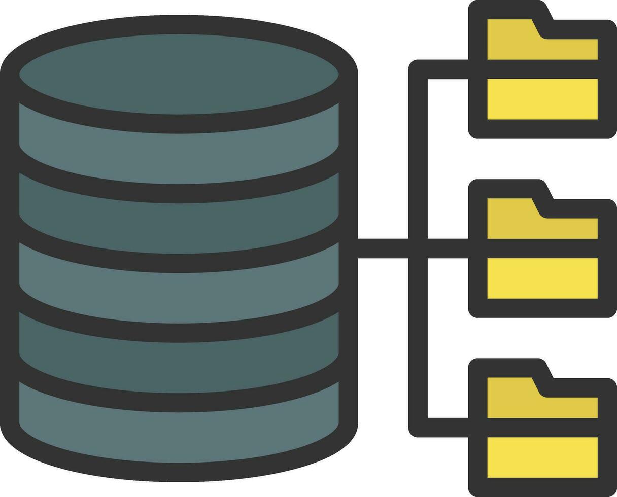 Database Icon Image. vector