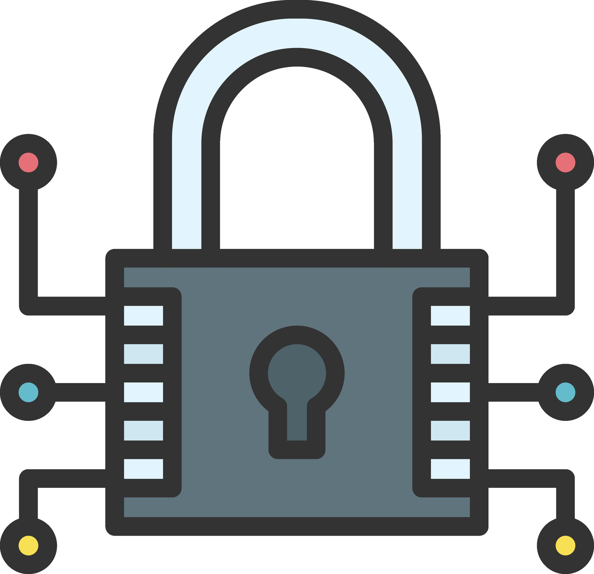 Data Encryption Icon Image. 27535560 Vector Art at Vecteezy