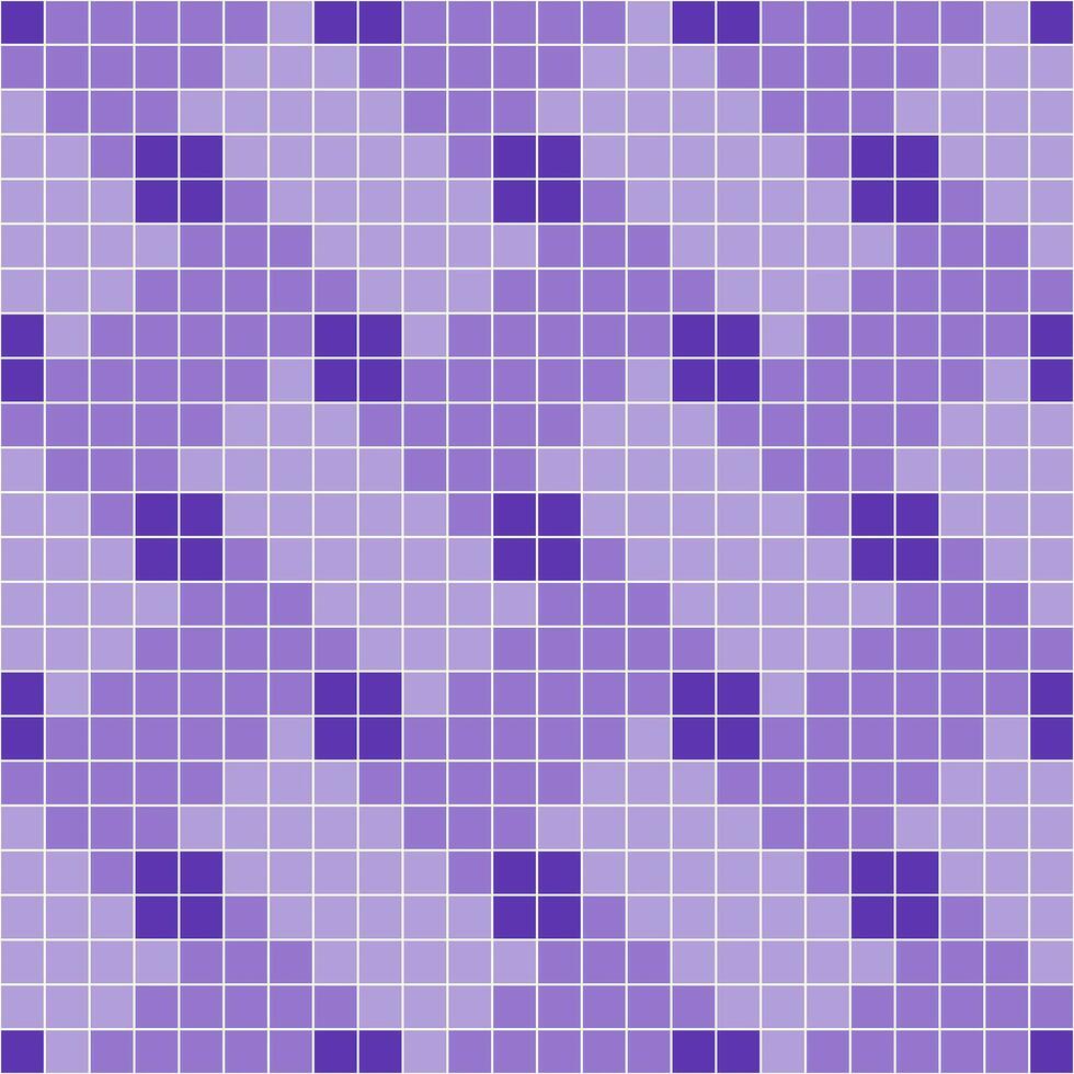 Purple tile background, Mosaic tile background, Tile background, Seamless pattern, Mosaic seamless pattern, Mosaic tiles texture or background. Bathroom wall tiles, swimming pool tiles. vector