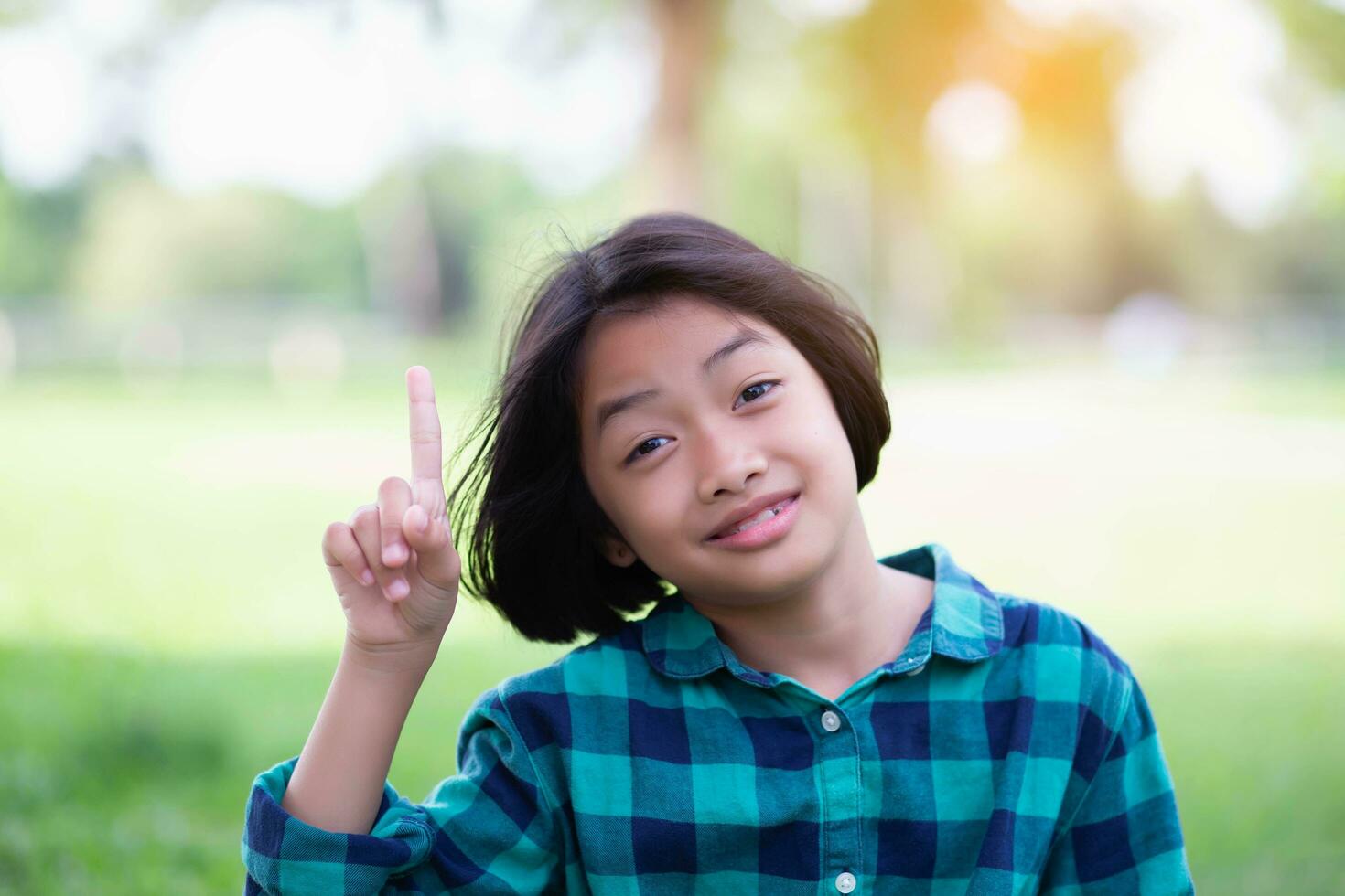 Close up of girls smiling face.Summertime, golden hour, sunset. SSTKHome photo