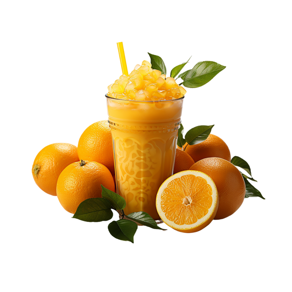 naranja jugo, naranja jugo png, naranja jugo transparente antecedentes ai generativo png