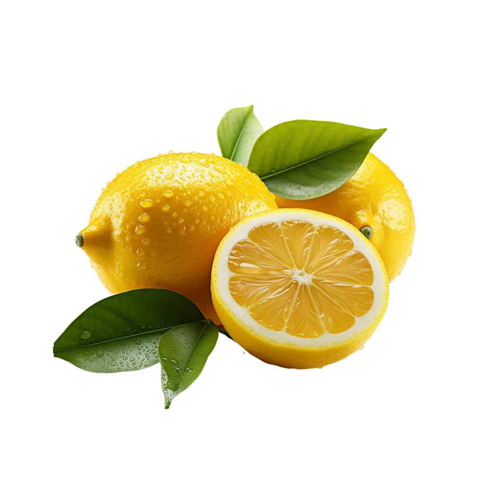 Limone, Limone png, Limone trasparente sfondo ai generativo png