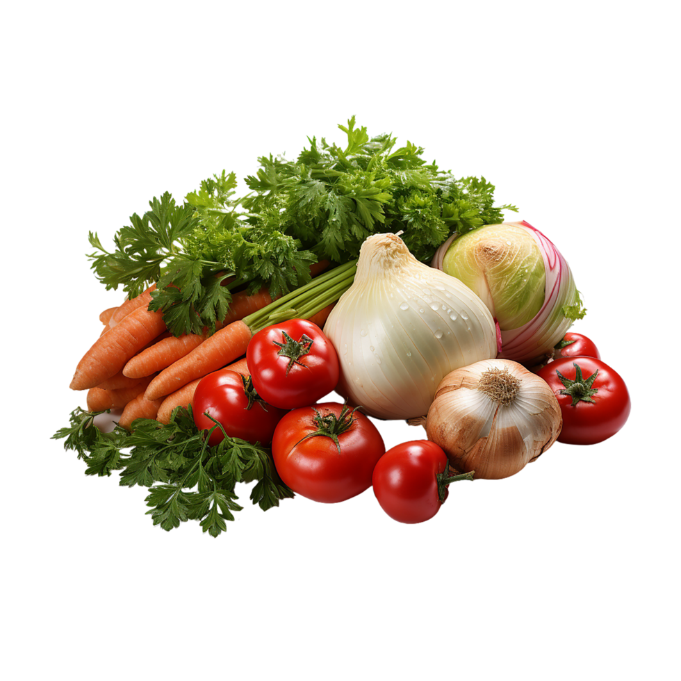 Vegetables Png With Transparent Background AI Generative