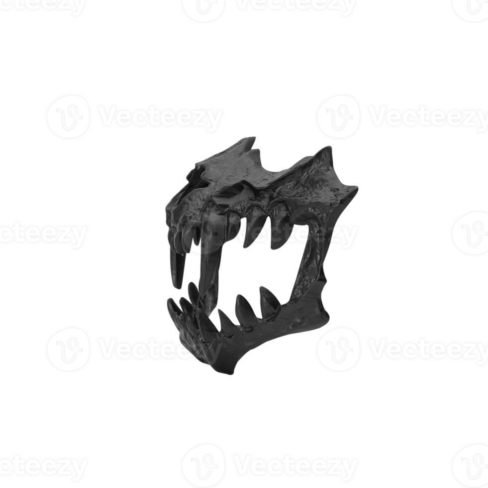 Black evil mask, Cutout png