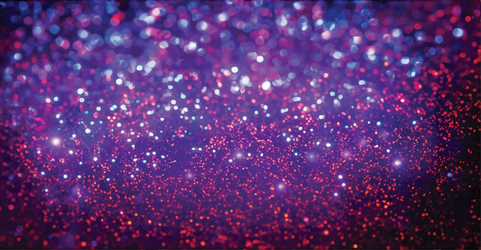 background of abstract glitter lights. blue, gold and black. de focused. vector