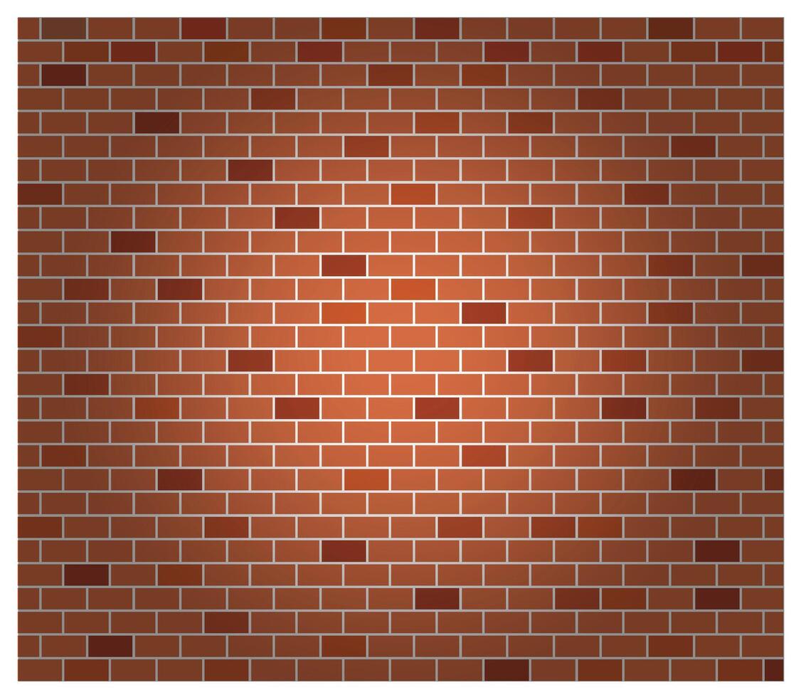 Vector Realistic awesome bricks wall