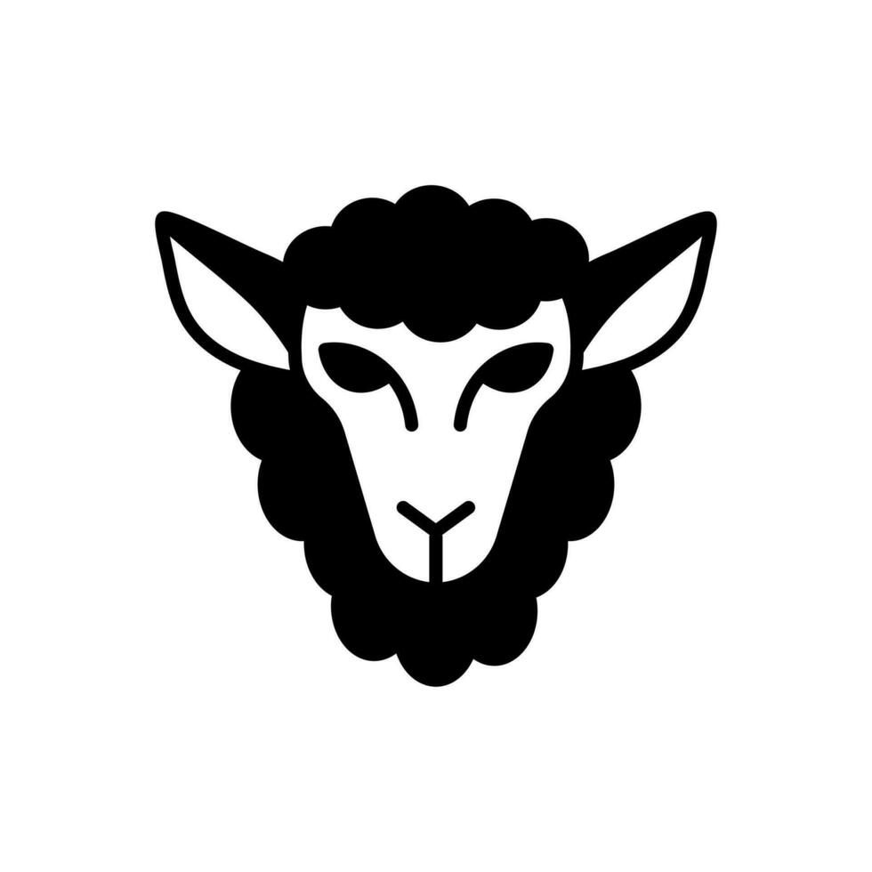 Lamb icon in vector. Illustration vector