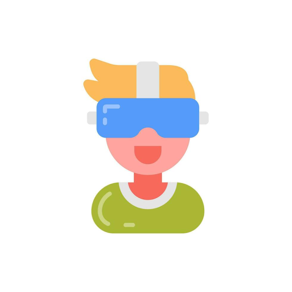 Virtual Reality icon in vector. Illustration vector
