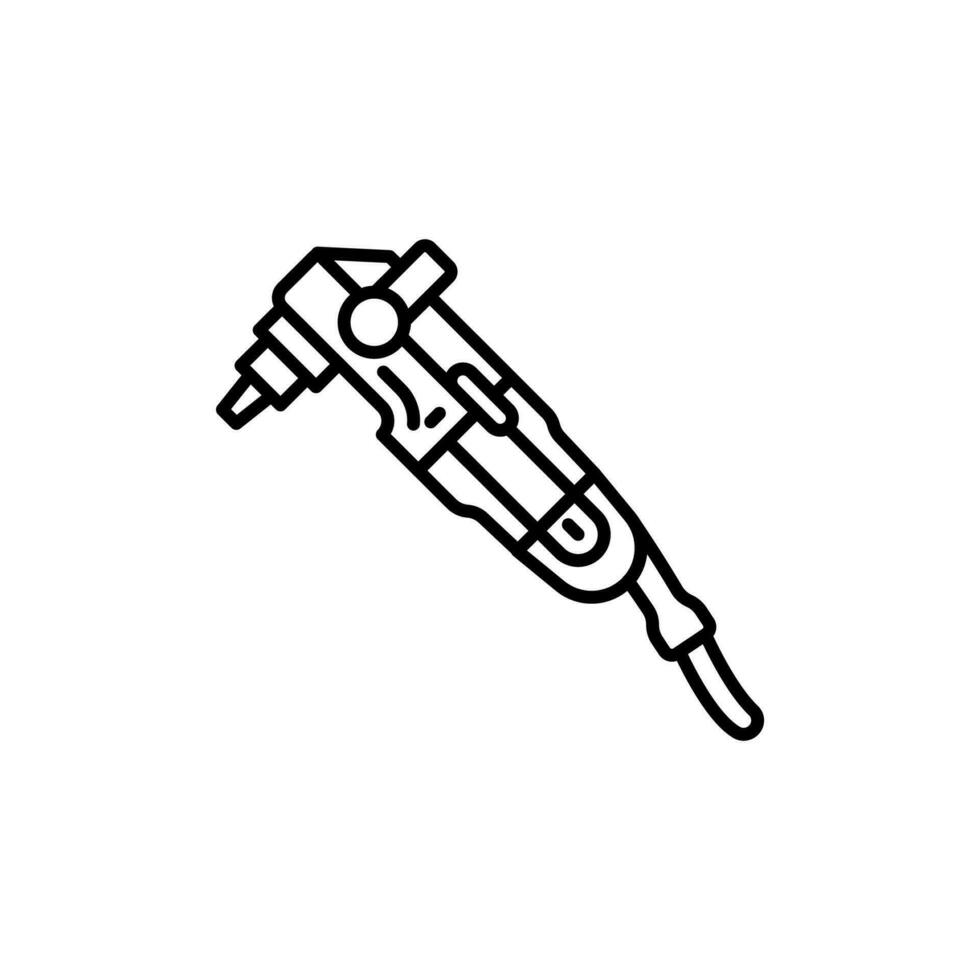 Joist Drill icon in vector. Logotype vector