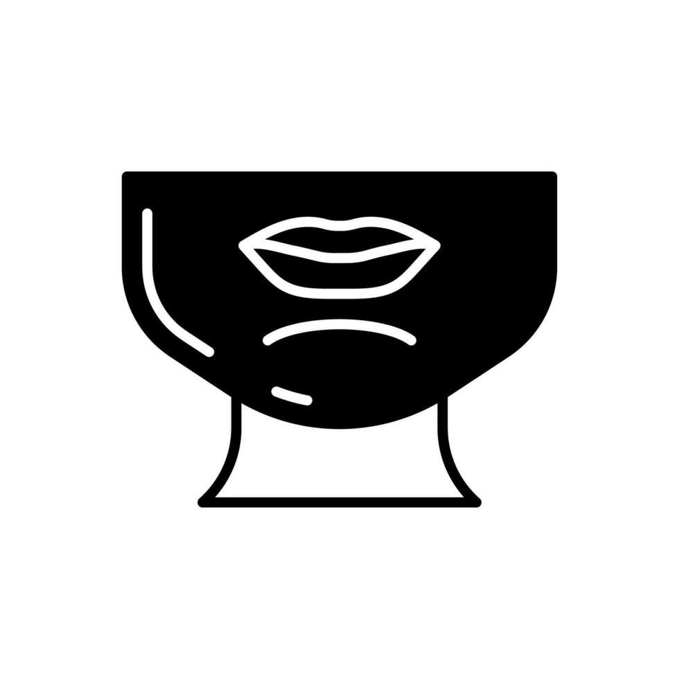 Chin icon in vector. Illustration vector