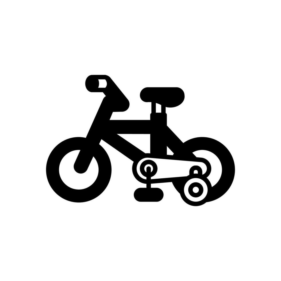 bicicleta icono en vector. ilustración vector