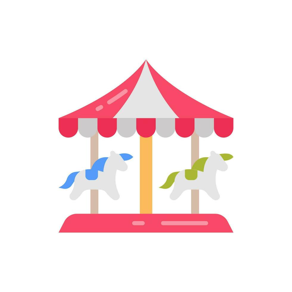 Carousel icon in vector. Illustration vector