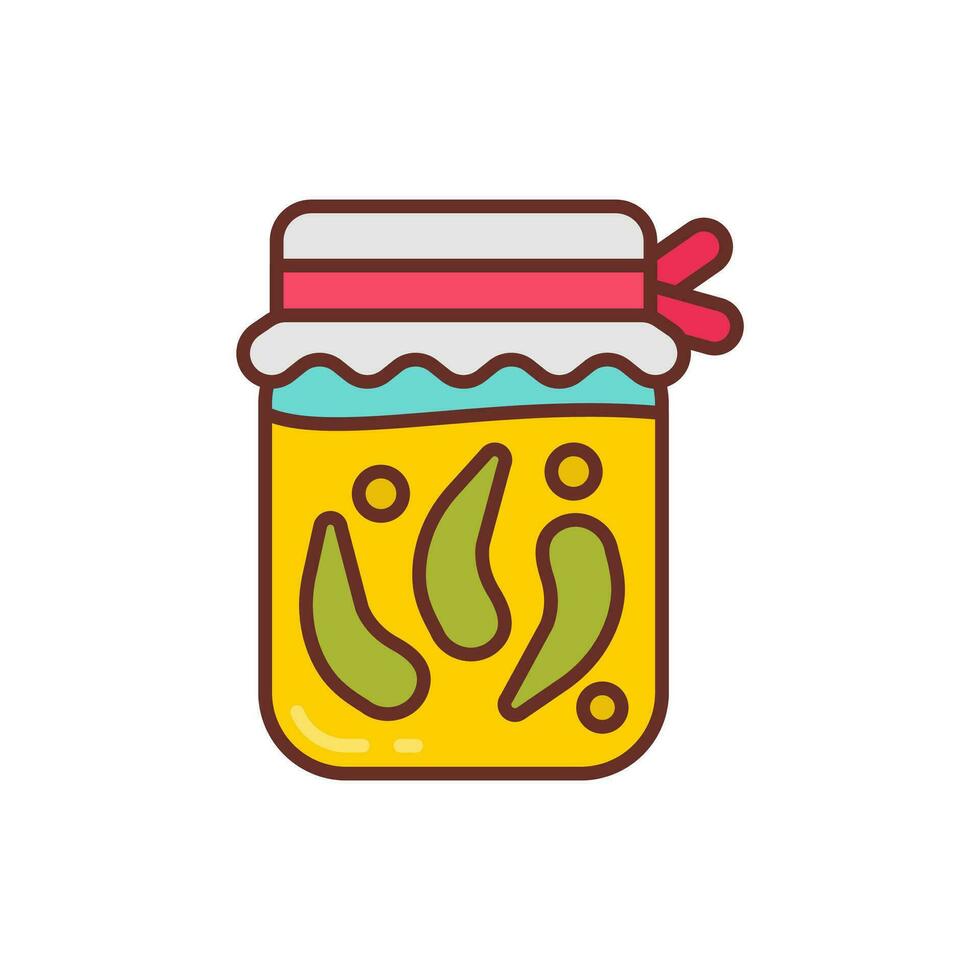 Pickles icon in vector. Illustration vector