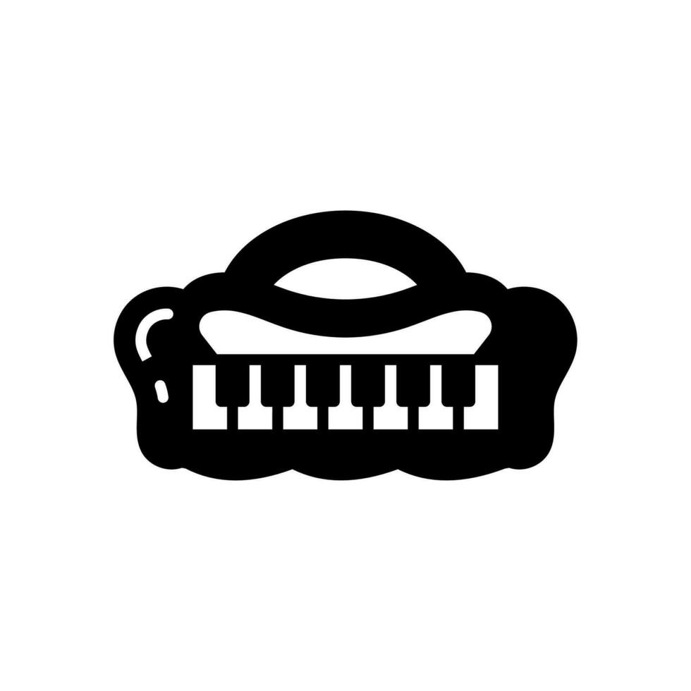 Piano icon in vector. Illustration vector