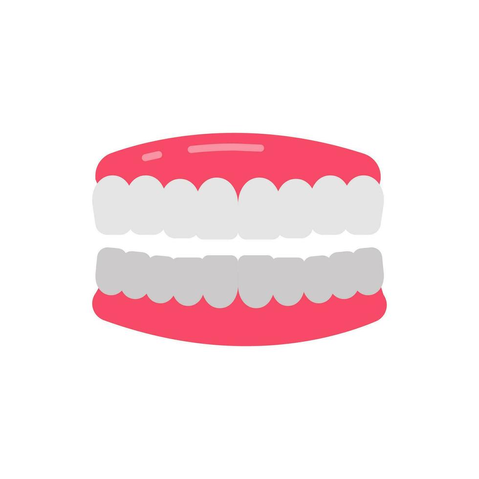dientes icono en vector. ilustración vector