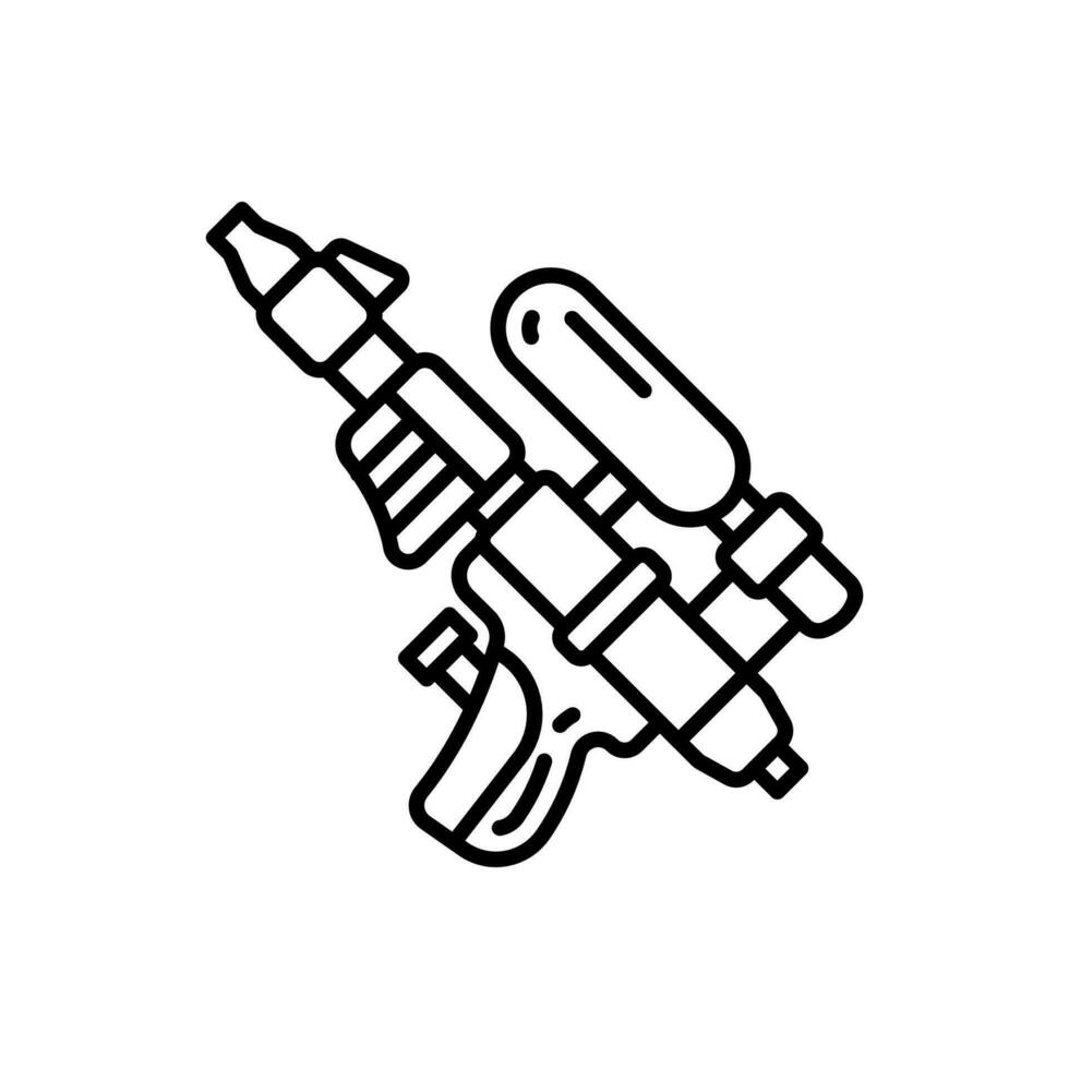 Water Gun icon in vector. Illustration vector