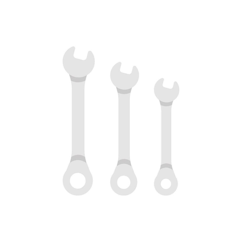 Ratcheting Wrenches icon in vector. Logotype vector