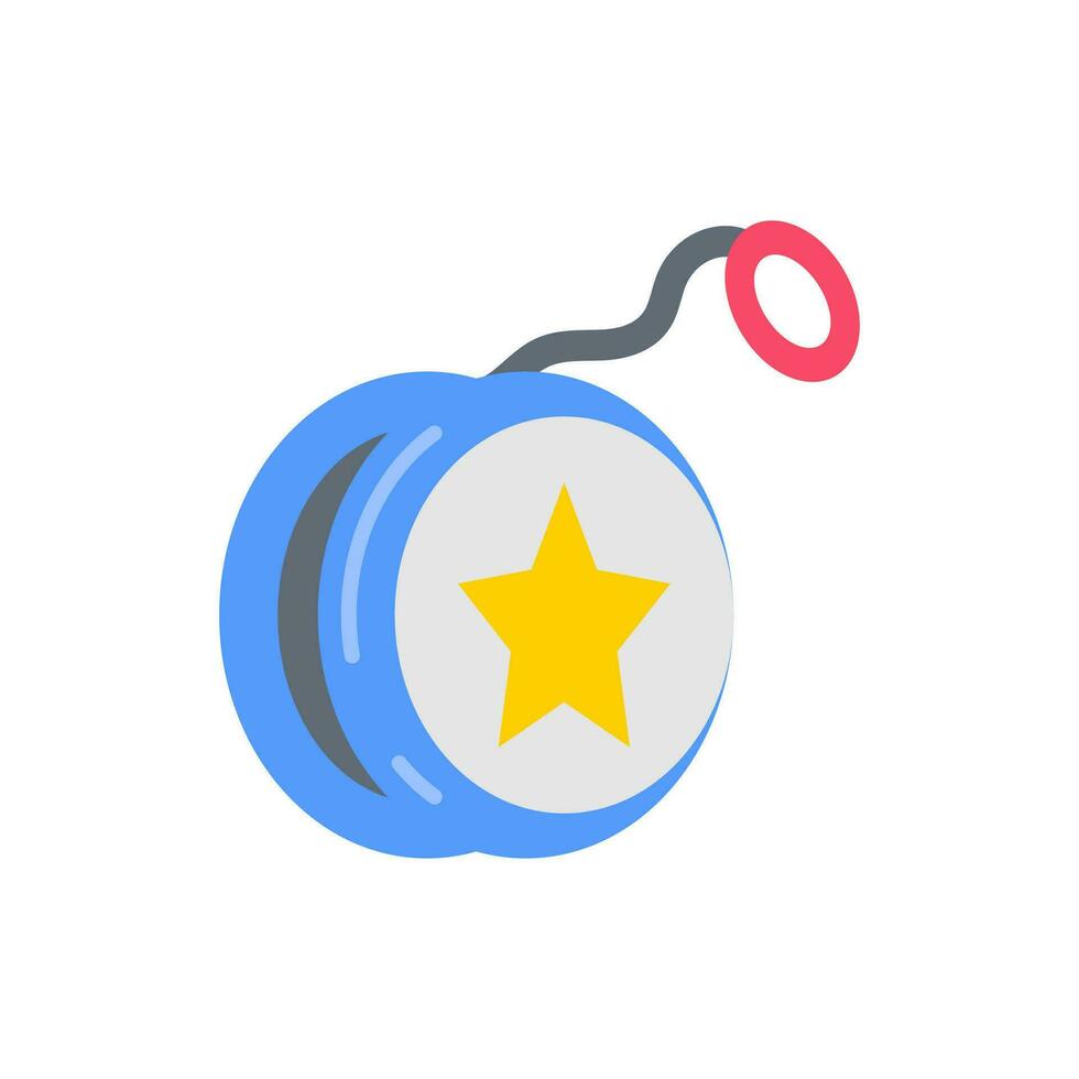 Yoyo icon in vector. Illustration vector
