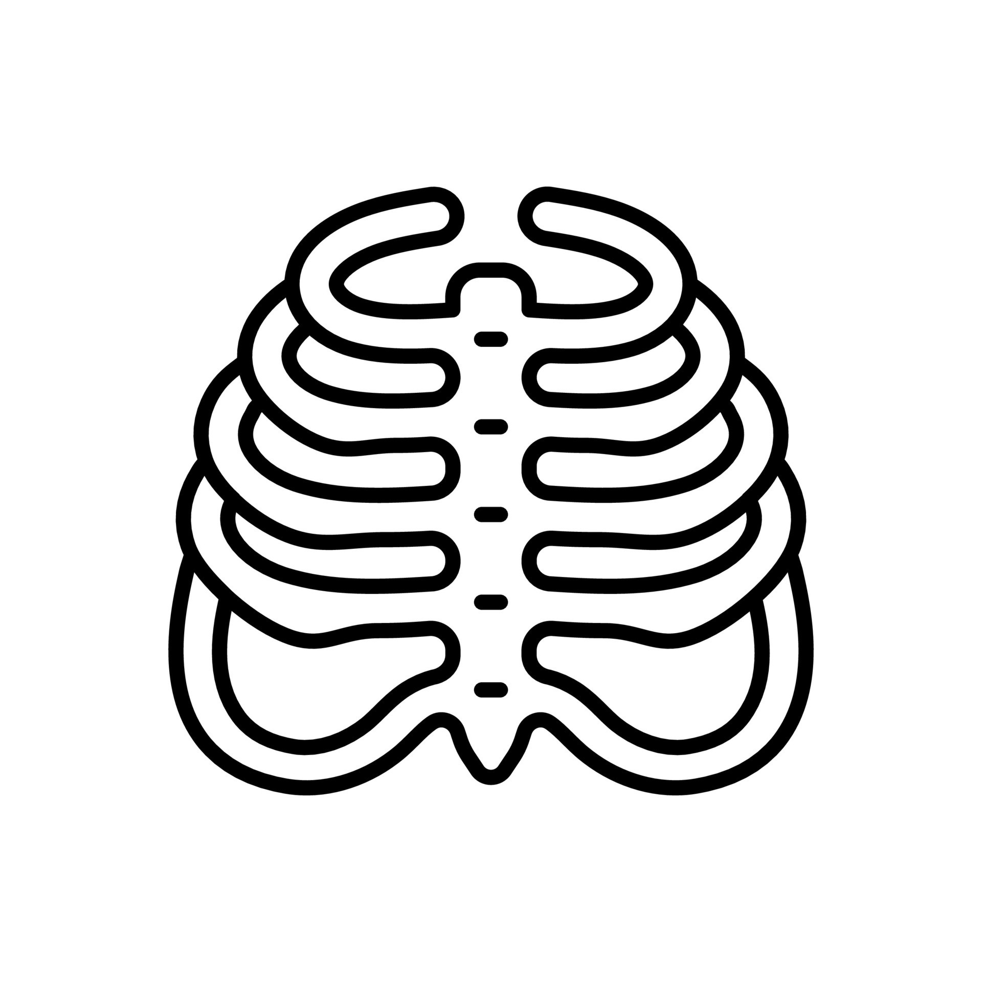 Ribs icon in vector. Illustration 27538569 Vector Art at Vecteezy