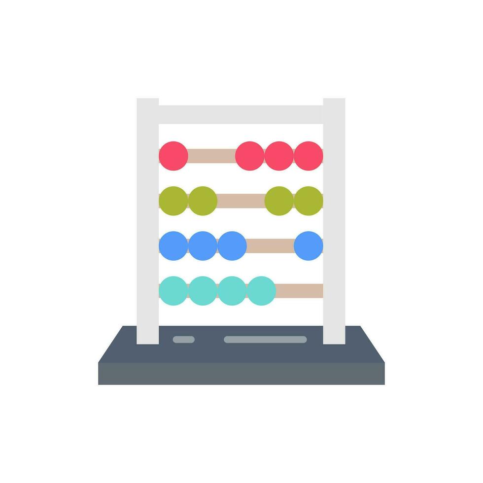 Abacus icon in vector. Illustration vector
