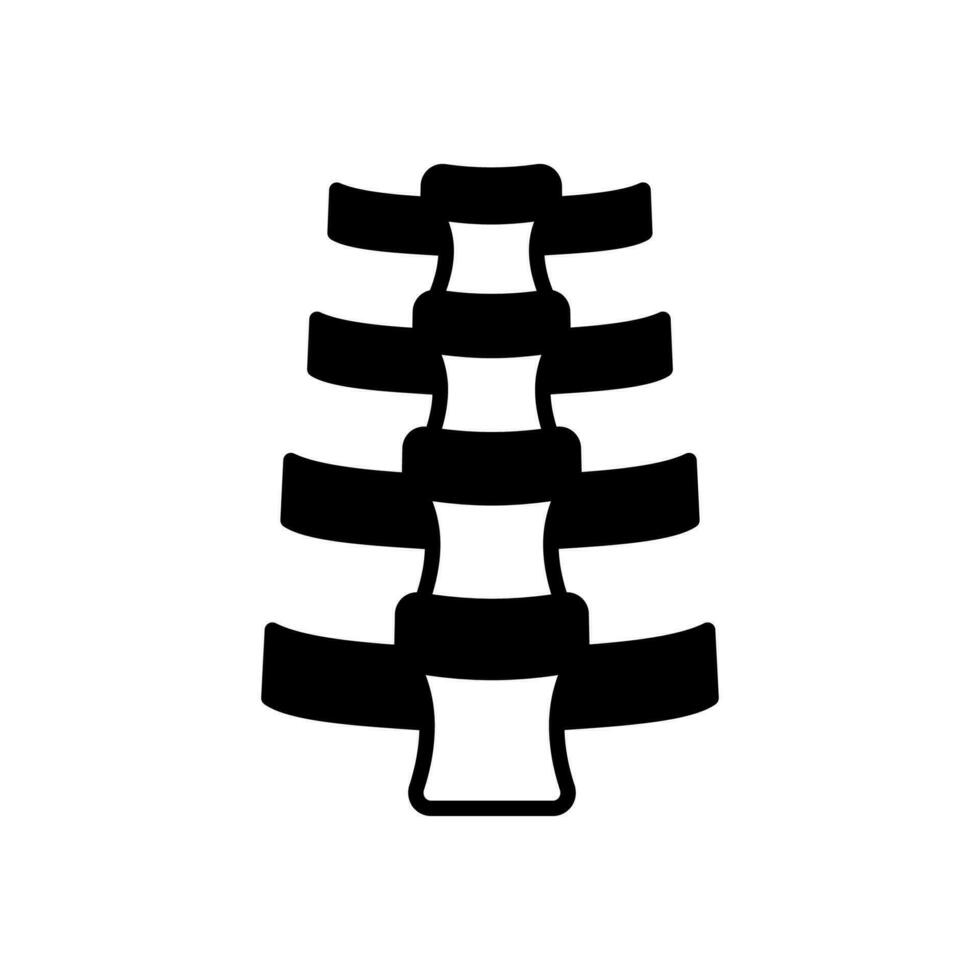 Spinal Cord icon in vector. Illustration vector