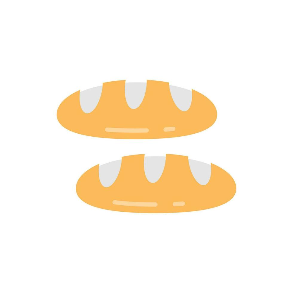 Baguette icon in vector. Illustration vector