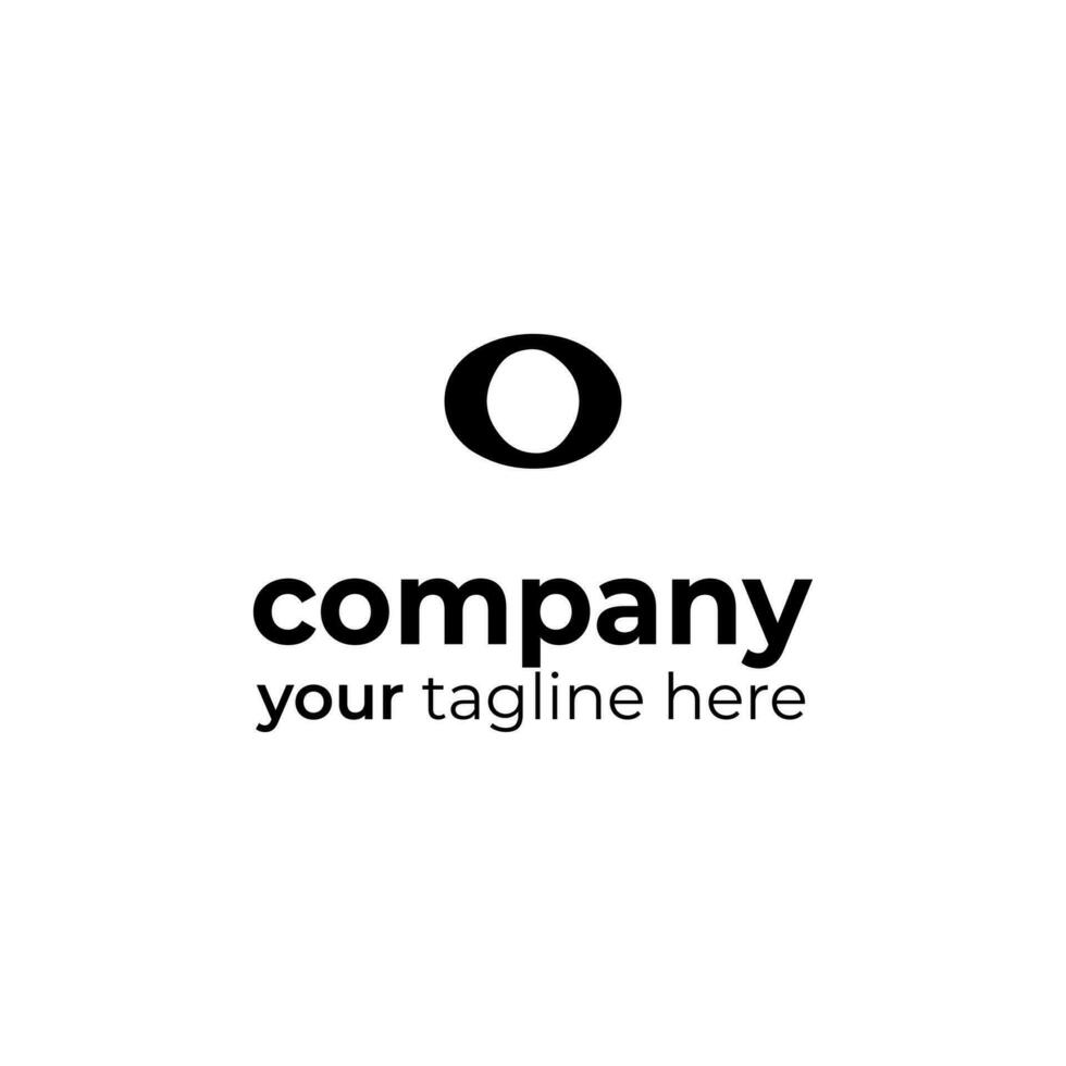 o Letter Logo Design vector
