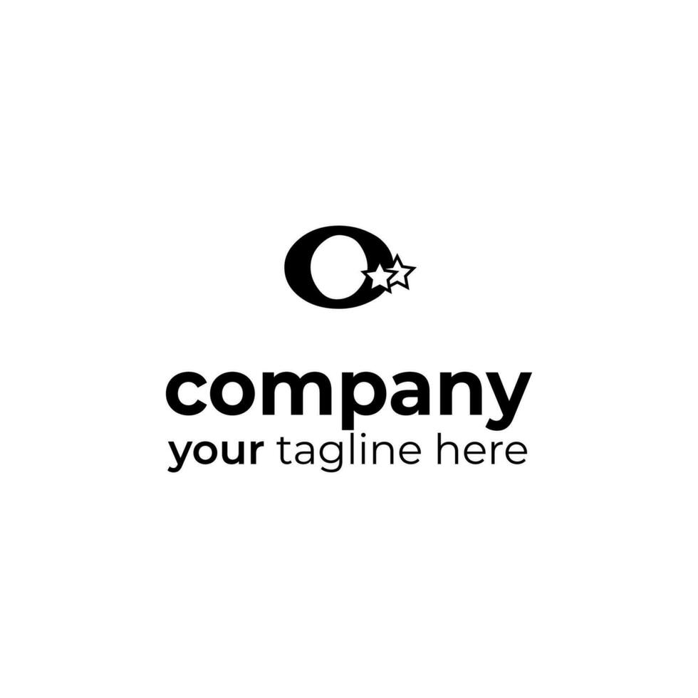 Circle And Star Logo Design vector