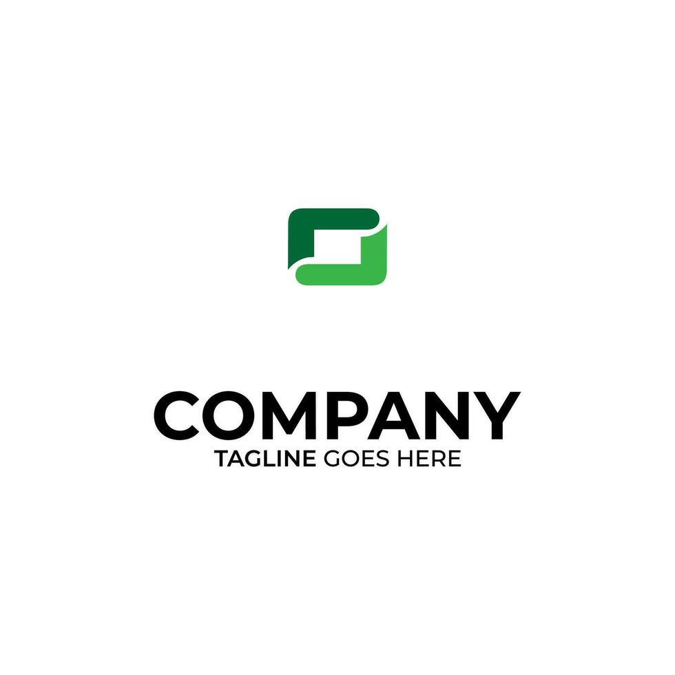 Rectangle Logo Design vector