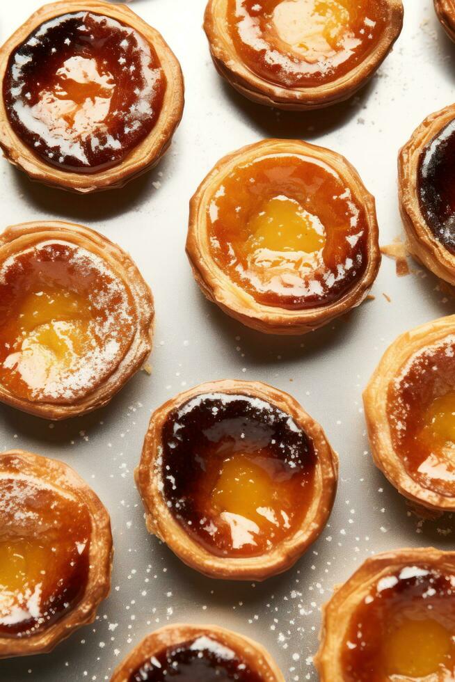 pasteis de nata AI Generated photo