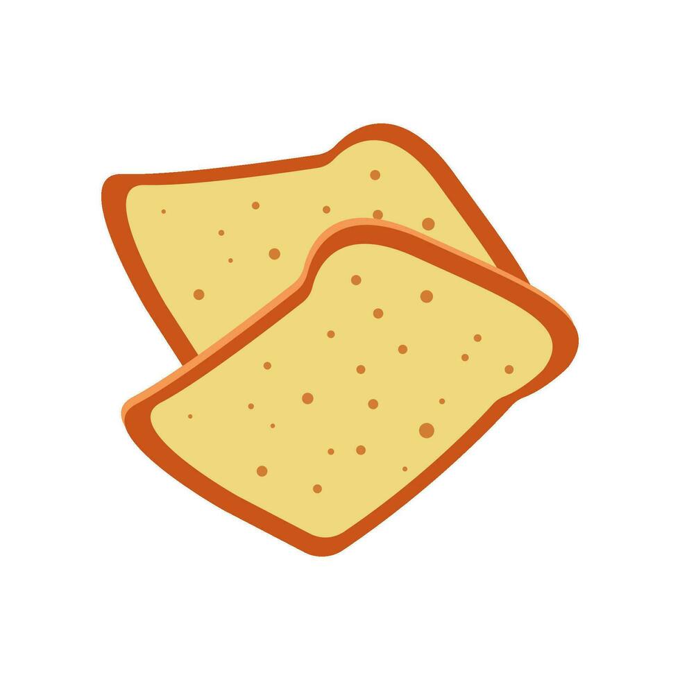 Bread icon vector