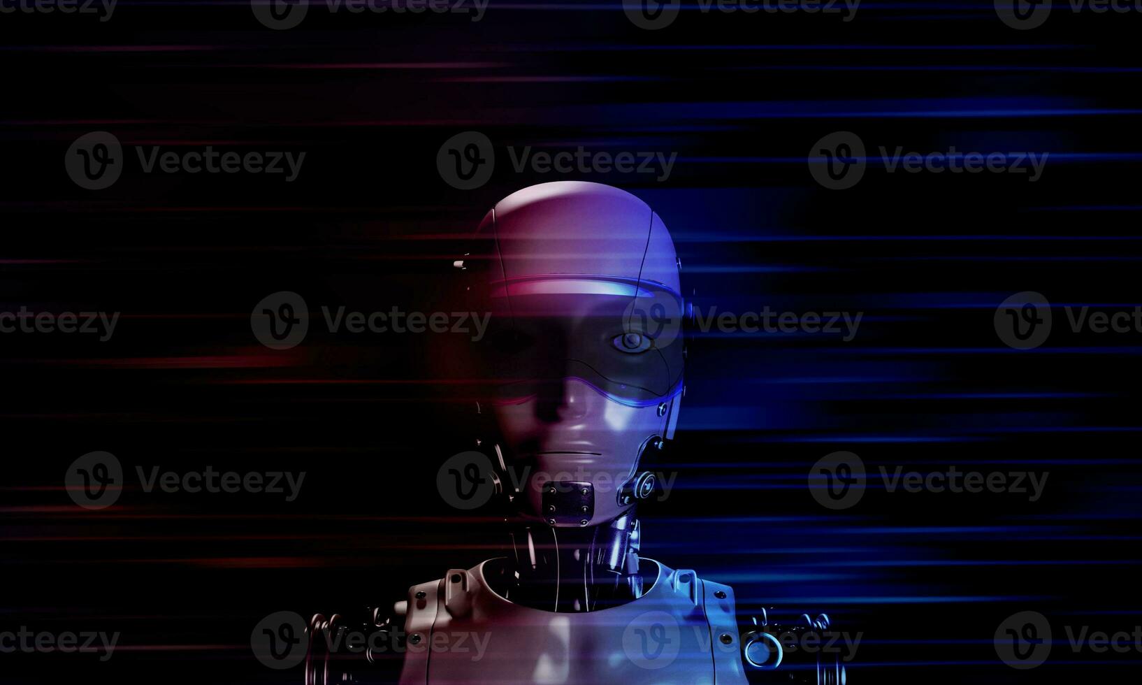 robot ai artificial inteligencia tecnología vr visión Pro industria virtual realidad Ciencias persona humano dato negocio Internet auriculares máquina red juego comunicación digital futurista ciberespacio foto