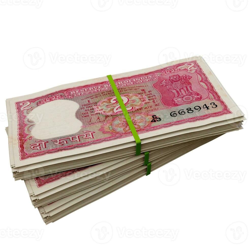 New Indian currency 2000-500-200-50-20-10 for background and others photo