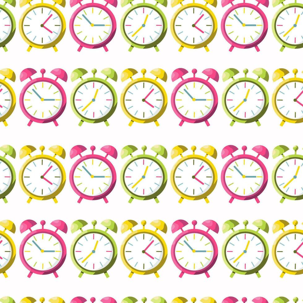 Clock pattern, time. vector