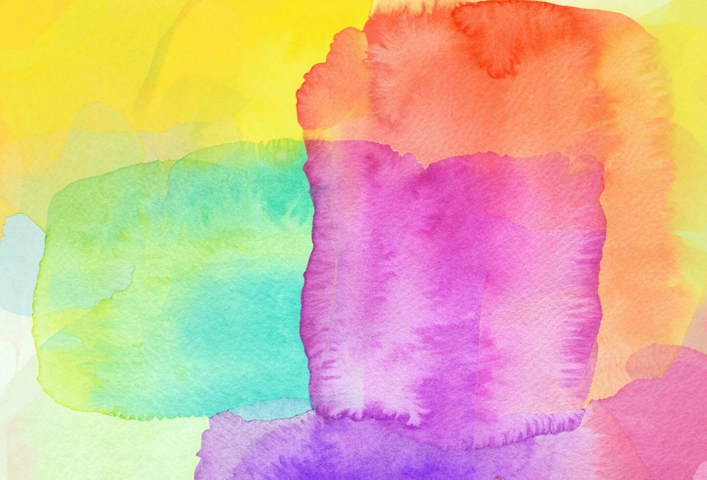 Abstract colorful watercolor background photo