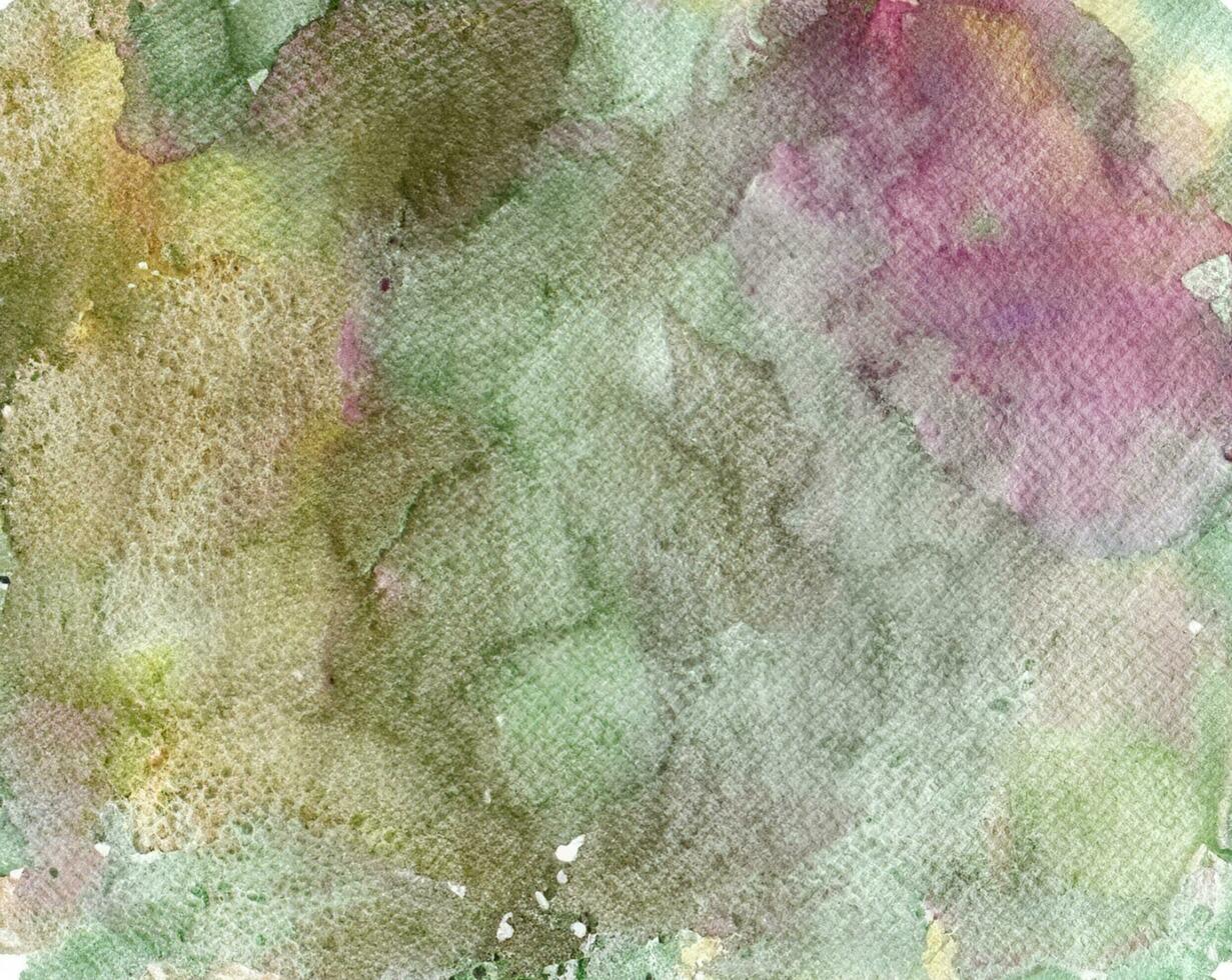 Abstract colorful watercolor for background photo