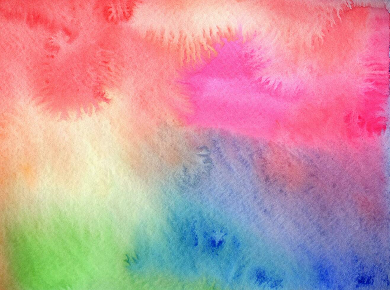 Abstract colorful watercolor for background photo