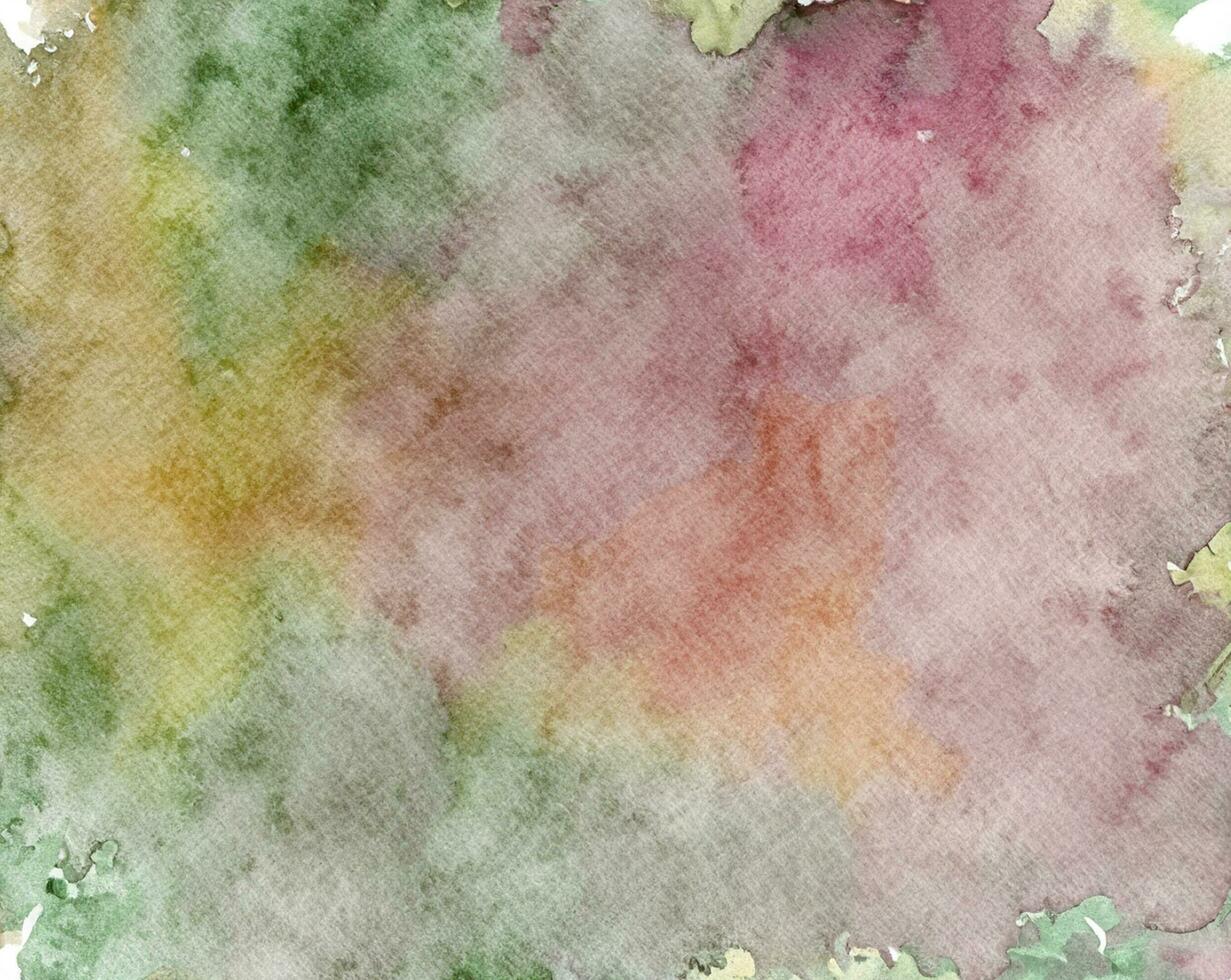 Abstract colorful watercolor for background photo