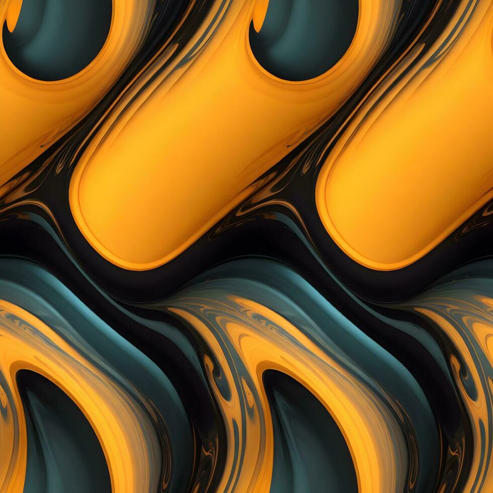 AI generate fluid Gradient dynamic wavy abstract background photo