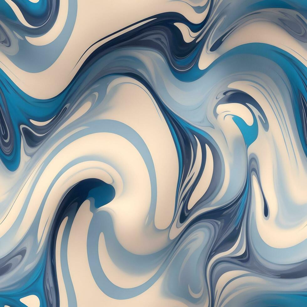 AI generate fluid Gradient dynamic wavy abstract background photo