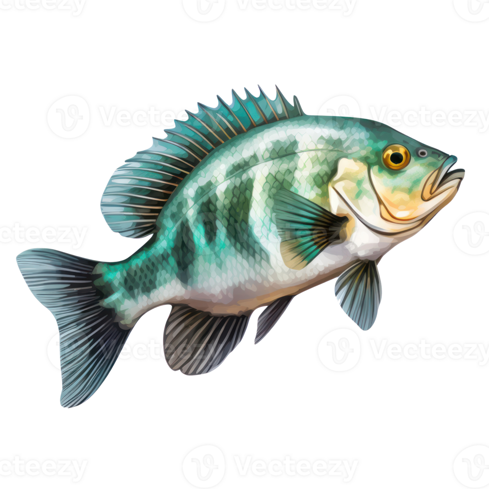 Colorful fish isolated png