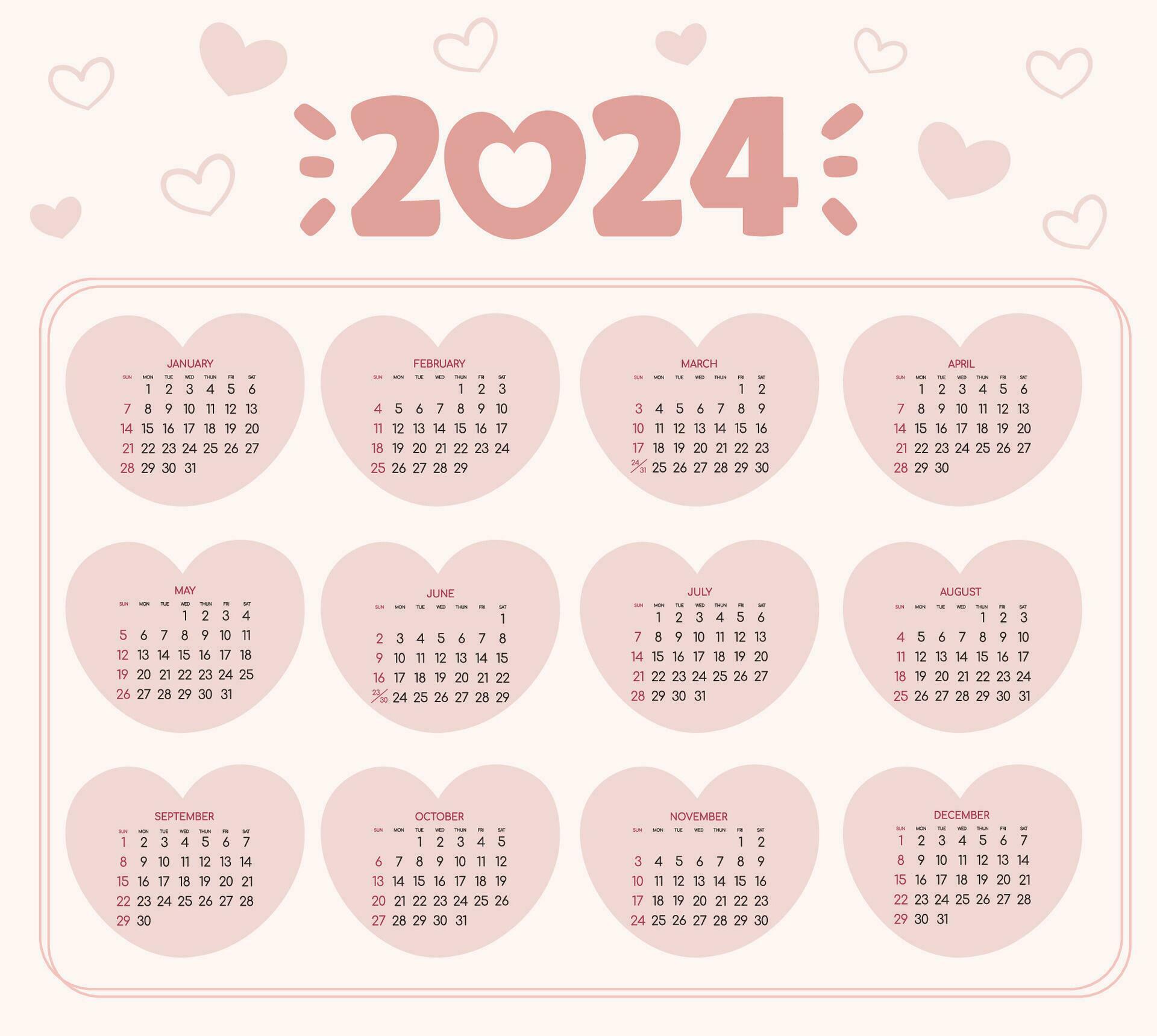 Calendar 2025 All months National Holidays. Calendar commemorative