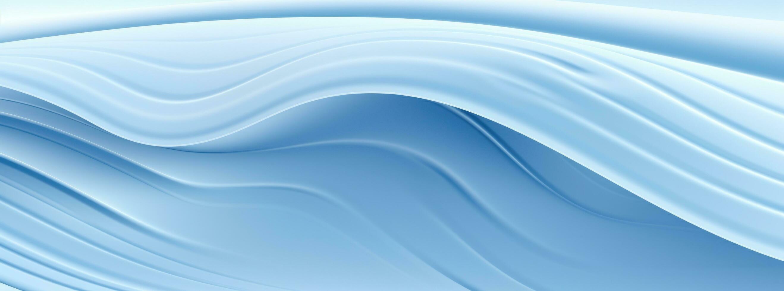 Abstract blue wave background photo