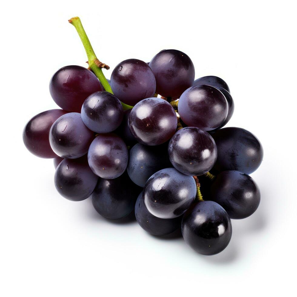 Fresh grapes isolated photo