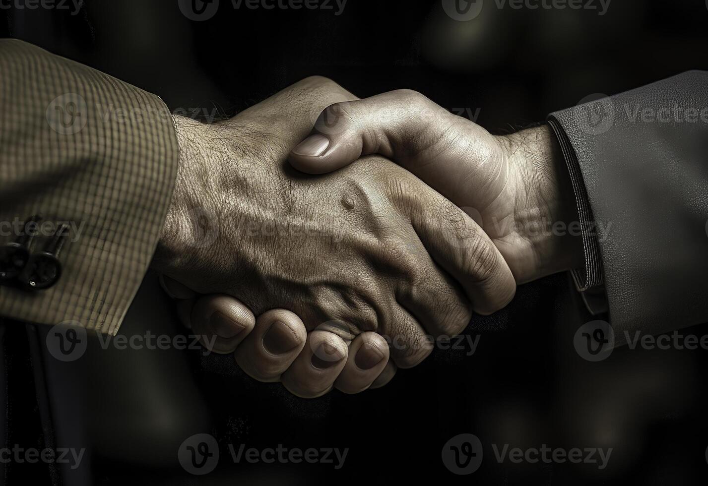 Handshake Close-up - photo