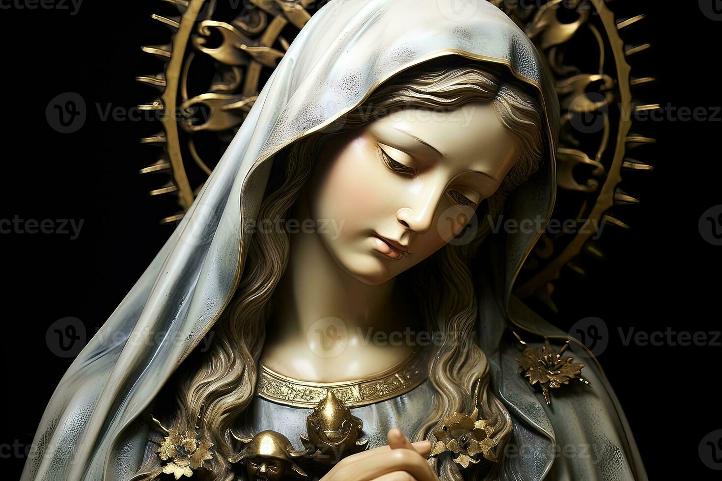 Virgin Mary statue photo