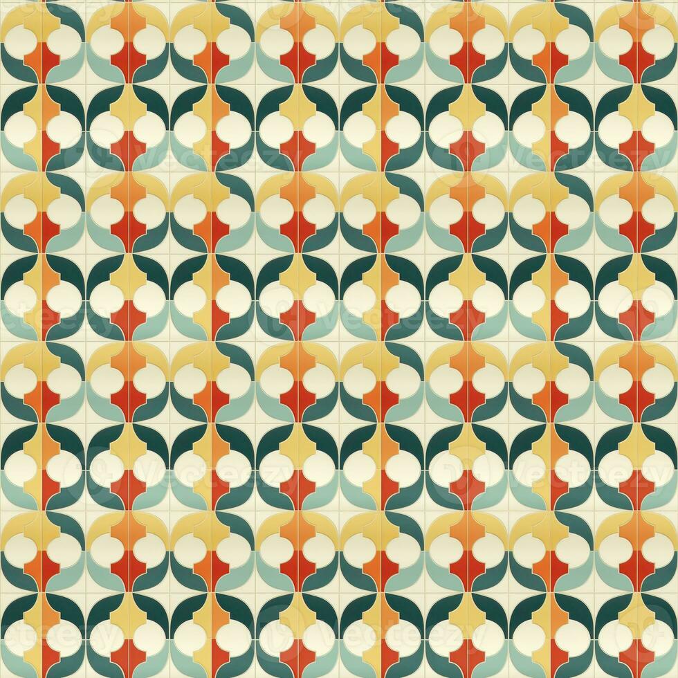 Seamless background pattern. Tile - AI Generative photo