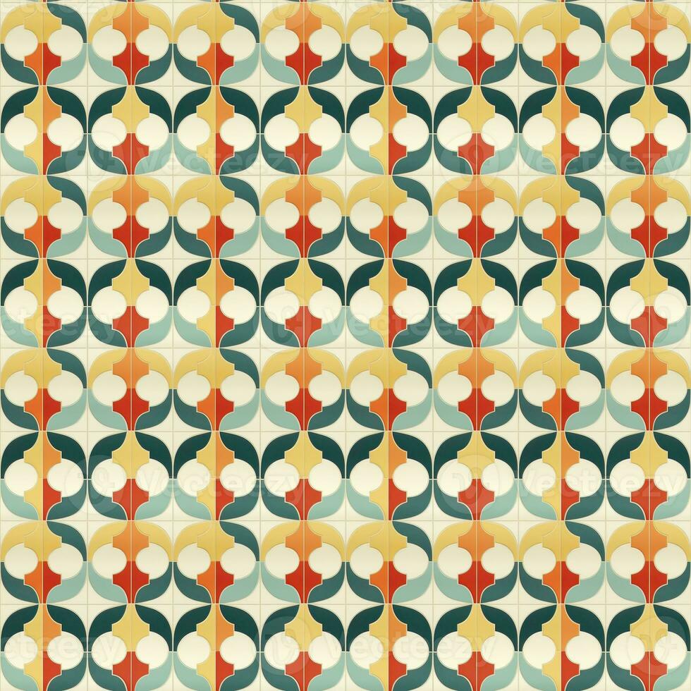 Seamless background pattern. Tile - AI Generative photo