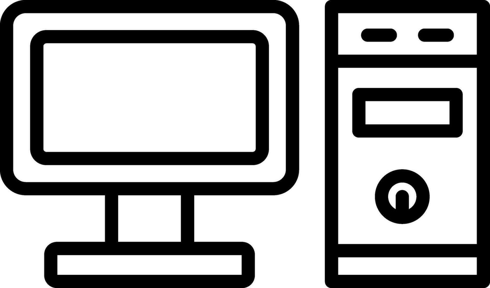 Computer Vector Icon Design