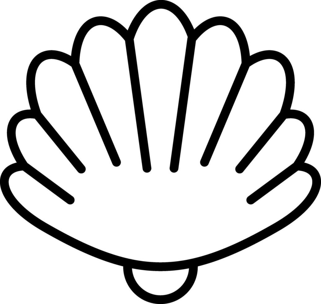 Shell Vector Icon Design